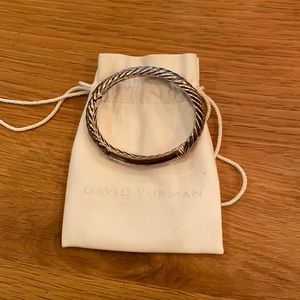 Silver and gold David Yurman Bracelet